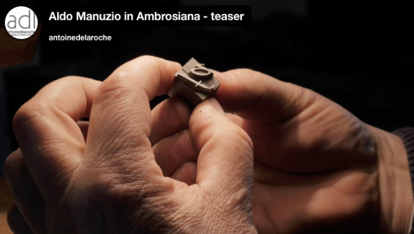 <span style="color: LightGray">Aldo Manuzio in Ambrosiana</span>